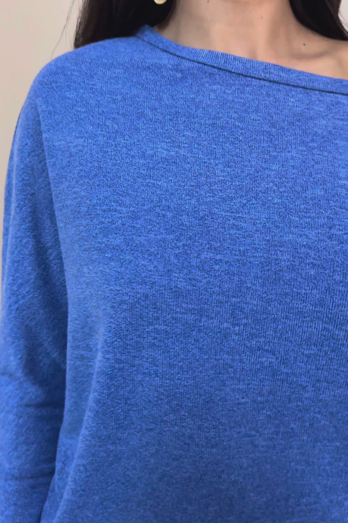 Snuggle Up Jumper - Lapis