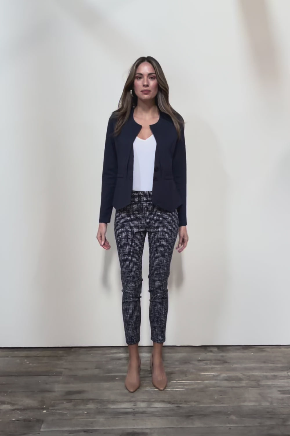 The Define Ponte Jacket - Darknavy