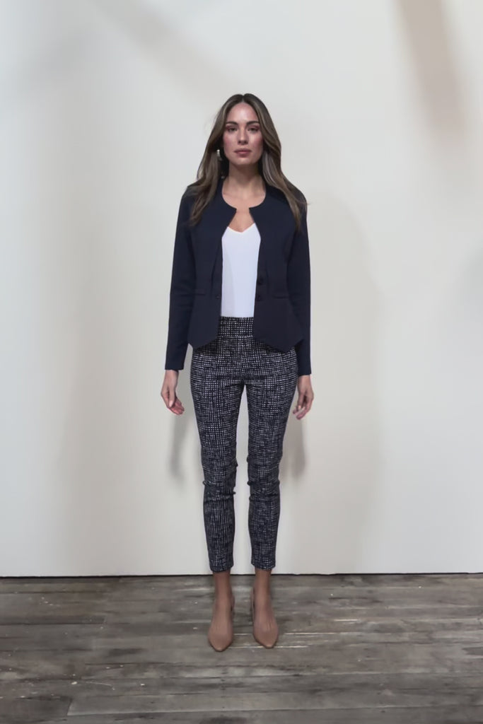 The Define Ponte Jacket - Darknavy