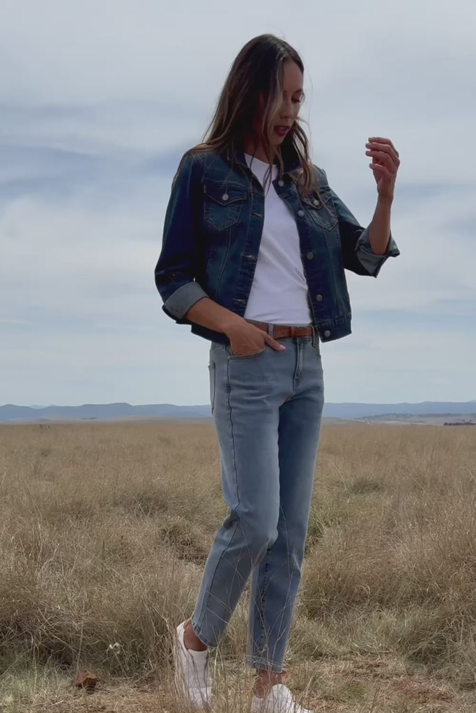 The Denim Jacket - Denim