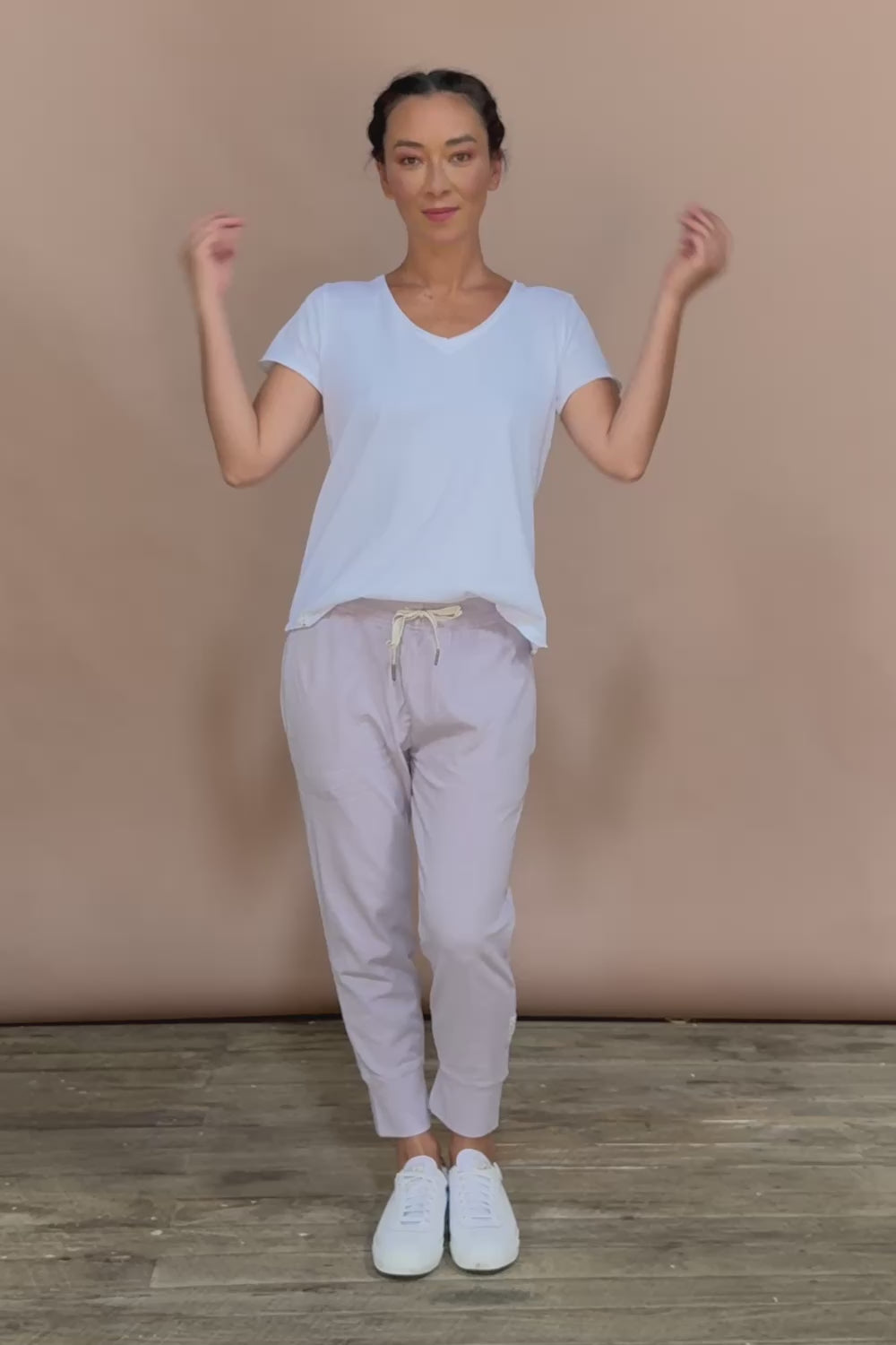 Fundamental Brunch Cotton Pant - Dustylilac