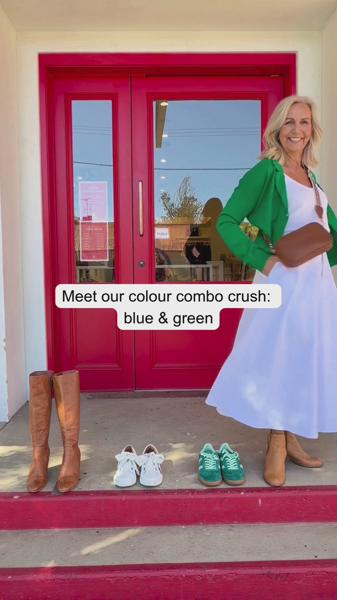 Our Current Colour Combo Crush: Blue & Green