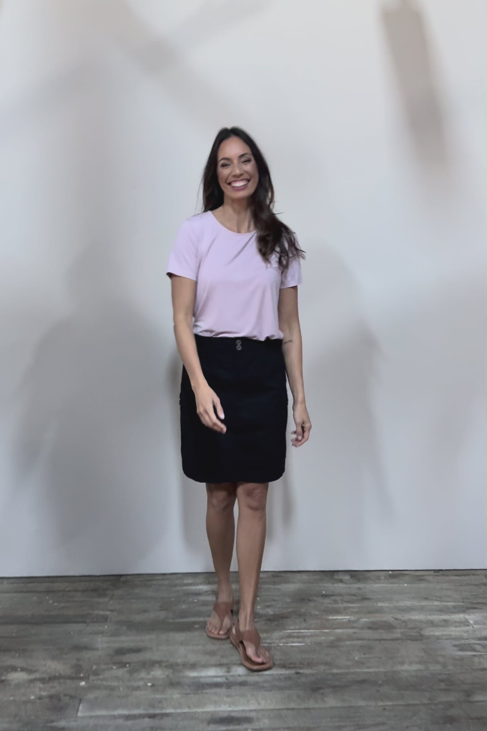 The Must Have Linen Look Shirt - Black