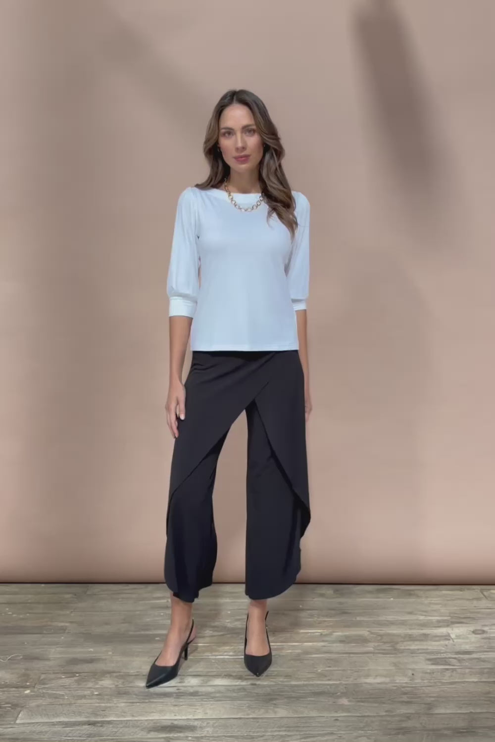 The Cross Over Pant - Black