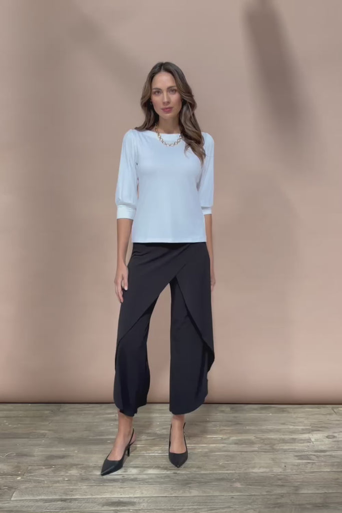 The Cross Over Pant - Black