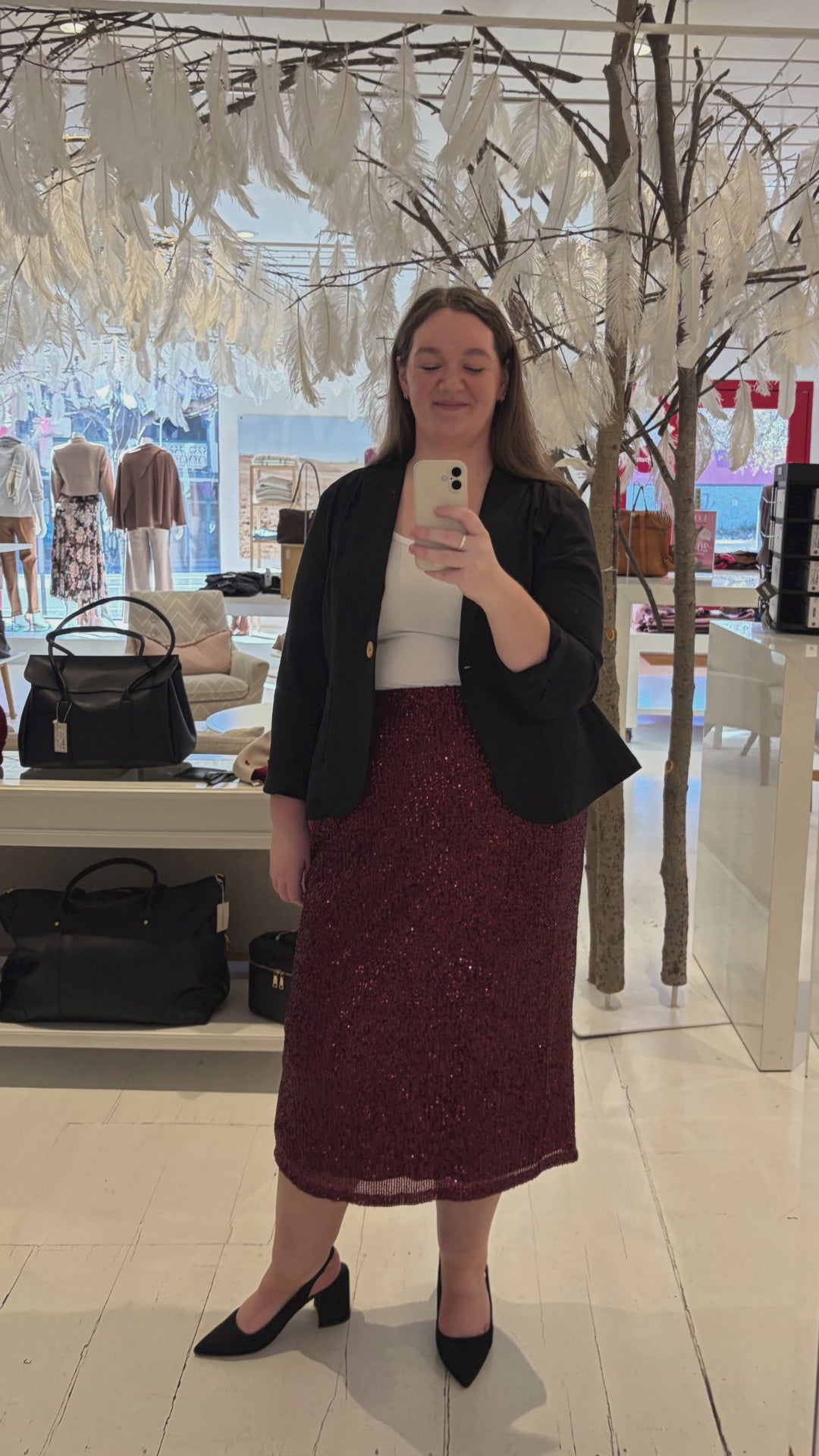 Wingbirds Sequin Skirt Style Challenge