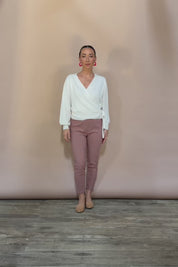 Pull On Check Pants - Redcheck