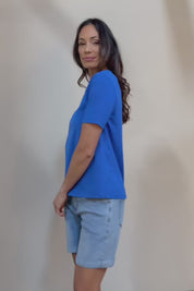 The Keepers Tee - Cobaltblue