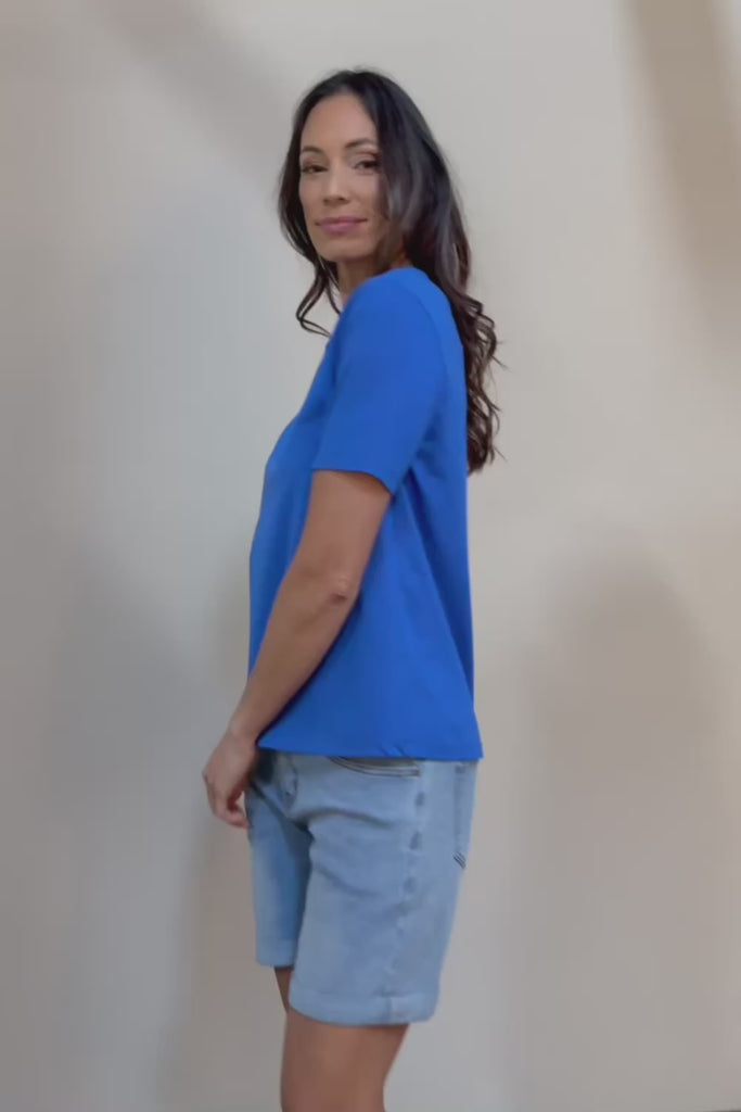 The Keepers Tee - Cobaltblue