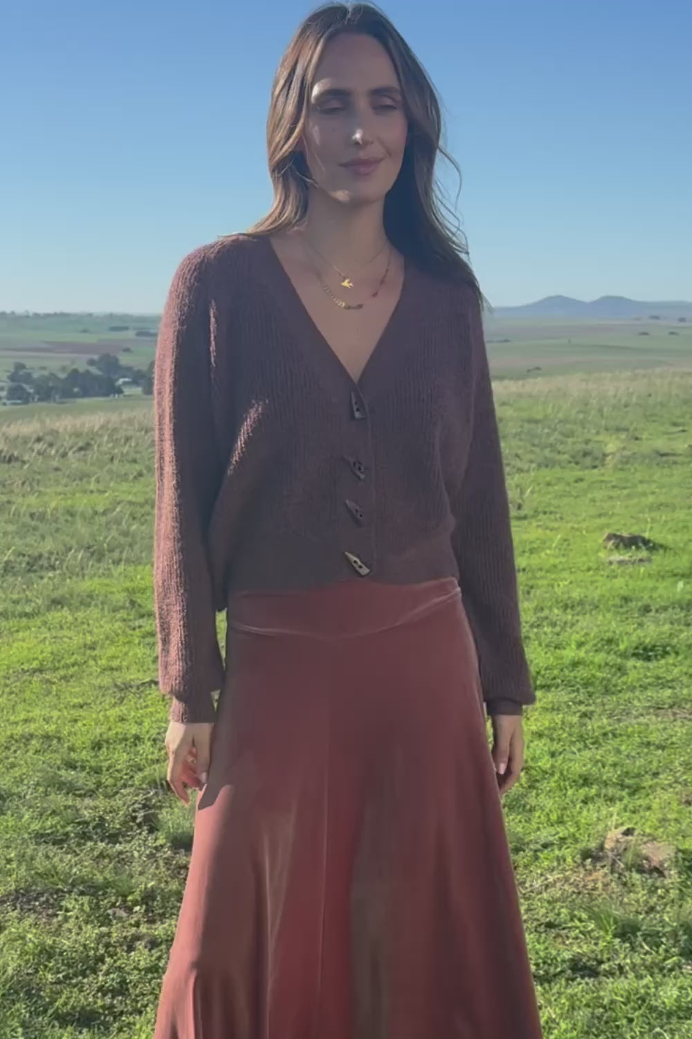 Found My Friend Recycled Knit Cardi – Dustyrose