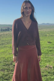 Found My Friend Recycled Knit Cardi – Dustyrose