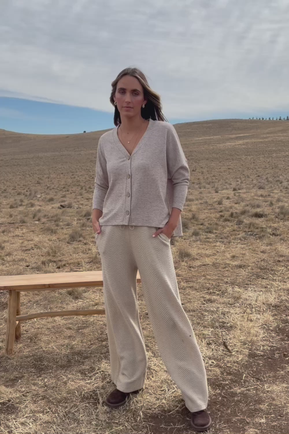 My Boyfriends Slouch Cardi - Sandmarl