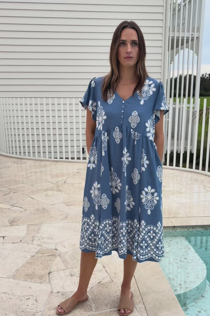 Love Shack Dress - Denimfleur