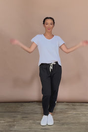 Fundamental Brunch Cotton Pant - Black