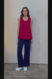 The Pack & Go Luxe Bamboo Swing Tank - Cherryred
