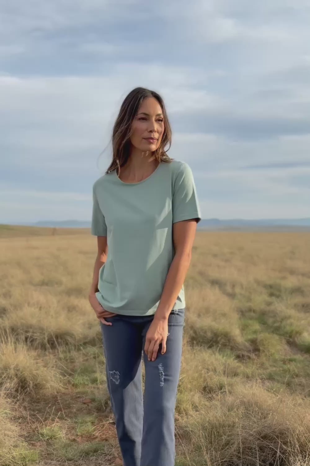 The Keepers Tee - Sage